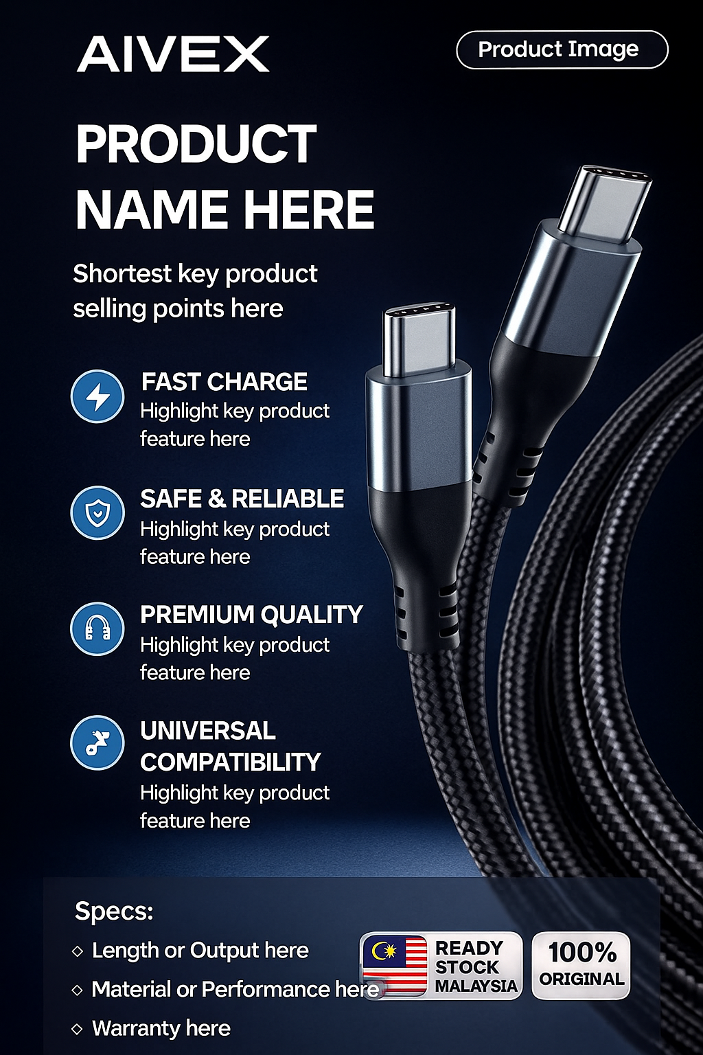 AIVEX Slim Power Bank